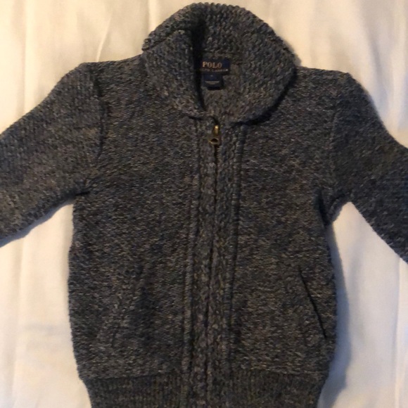 Polo Ralph Lauren Other - Polo zipper sweater/cardigan size 5